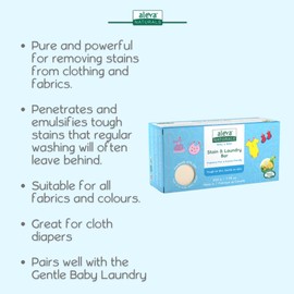 Aleva Naturals Stain and Laundry Bar, 220g