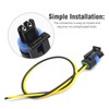 UOIENRT 85100 Coolant Temperature Sensor Connector with Electrical Harness, Replacement