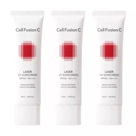 Cell Fusion C 셀퓨전씨 선크림 쎌프전씨 자외선 차단제 셀퓨전시 썬크림 3개 MJ Cell Fusion C Sunscreen SPF Protection Cell Fusion C Sun Cream 3-Pack MJ