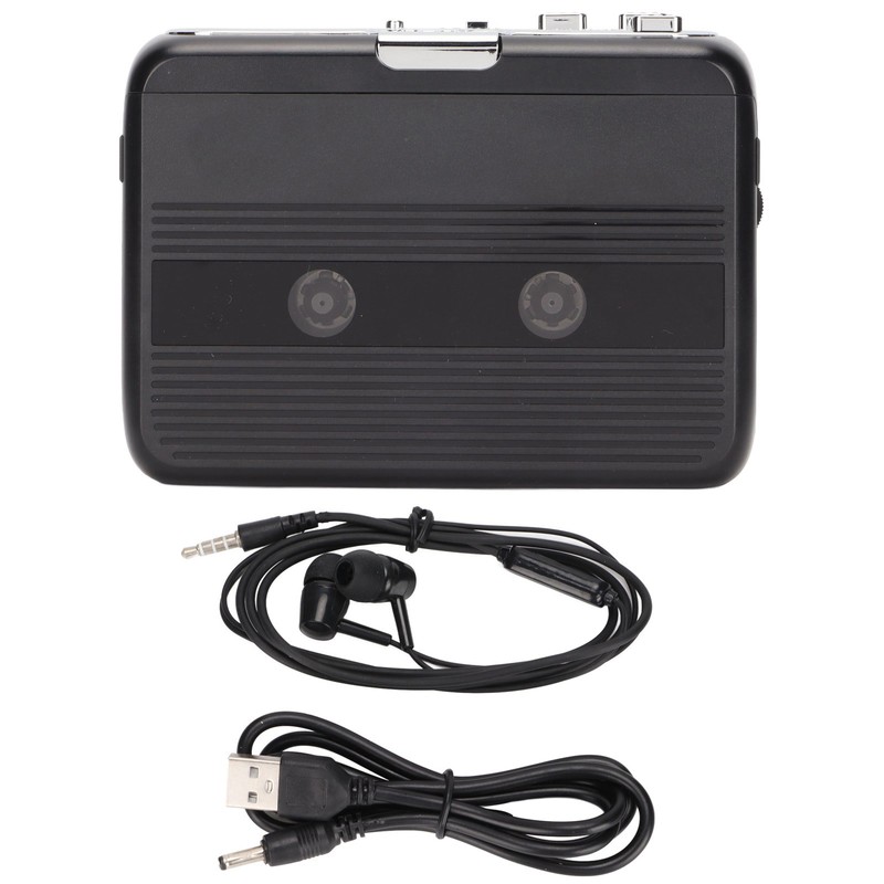 TON007B Portable Cassette Players Mini Stereo Bluetooth Cassette Playing Equipment