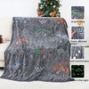 OHOIT Car Gifts for Kids Boys Cute Truck Blanket Glow