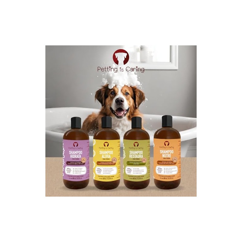 ssd trading llc Petting is Caring Shampoo Natural para Perro