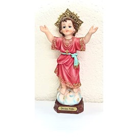 Divino Nino 8" Tall Religious Statue Figure Divine Child New (Colombia)