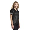 SPORT-TEK Women's PosiCharge Replica Jersey XXL Black/White