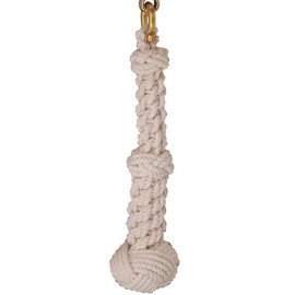 Medium Handmade Cotton Rustic fist Knot Fancy Rope Bell Rope
