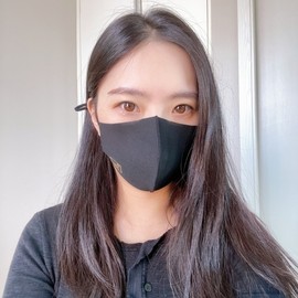 KC Certified Washable Water-Resistant UV Protection Mask - Extra Large for Men, Women, Kids - Comfortable Ear Loops Mask L Size (Men)/White