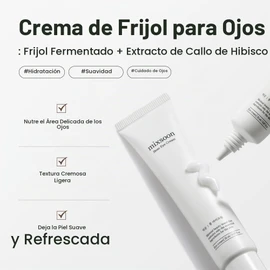 Bean Eye Cream – Hidratación profunda para contorno suave, 20 ml