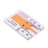 HKUN Tire Groove Measuring Gauge, Mini Depth Gauge, Tire Wear