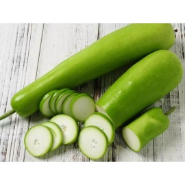 Sunshine Master Calabash Bottle Gourd Seeds Med-Long Edible Lauki Dudhi Opo Bitter Melon Asian - 50 Seeds
