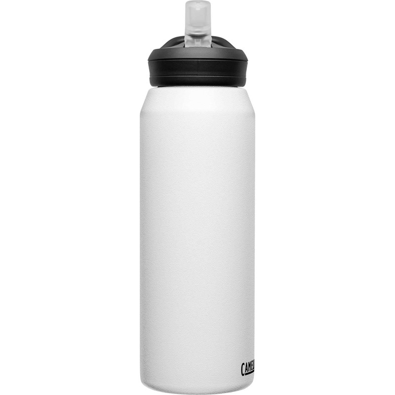 CamelBak eddy+ Vacuum Stainless Insulated Water Bottle, 32 oz, White