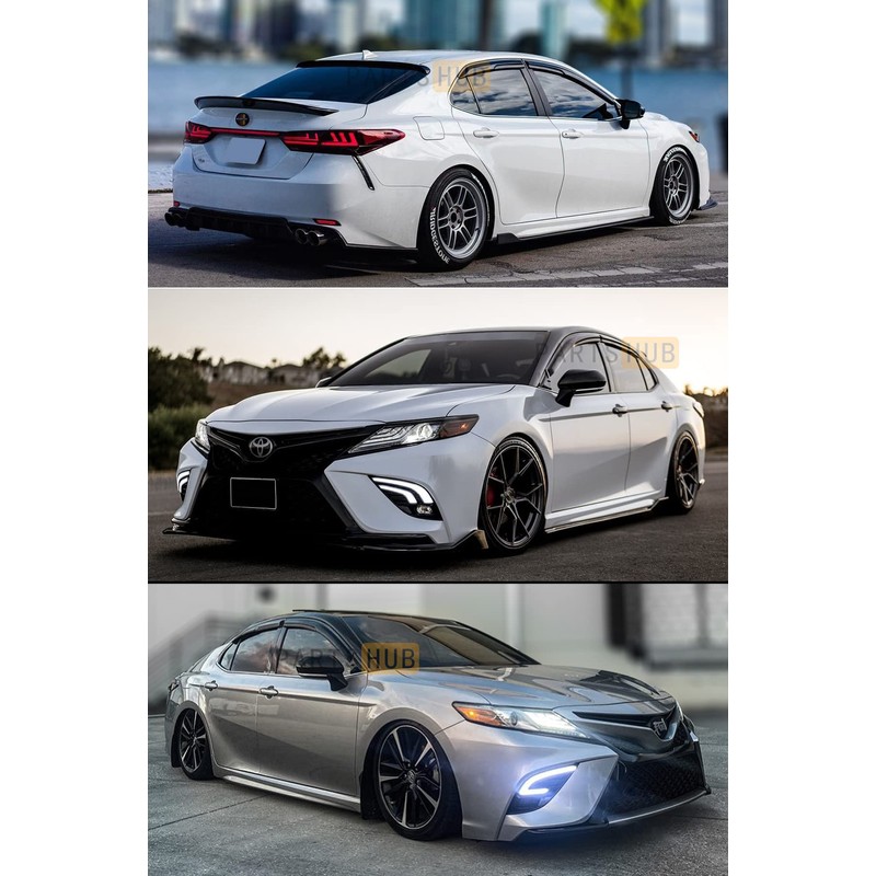 Fits for 2018-2024 Toyota Camry Kamuri JDM 3D Wavy Mugen