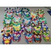 EDC RAVE PERLER BEAD KANDI! OWLS! 3 OWL Bracelets -