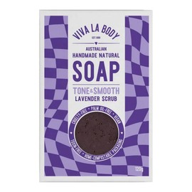 Viva La Body Tone & Smooth Soap - Lavender Scrub, 130g