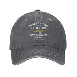 Built in The Forties Original Unrestored Some Parts Still in Working Order Hat Men Baseball Cap Cute Hat