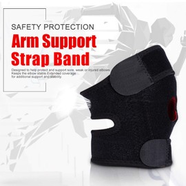 Elbow Bandage, Neoprene Tennis Elbow Bandage Fitness Elbow Brace Elbow Support with Double Spring Stabilizers for Supports Joint and Muscles
