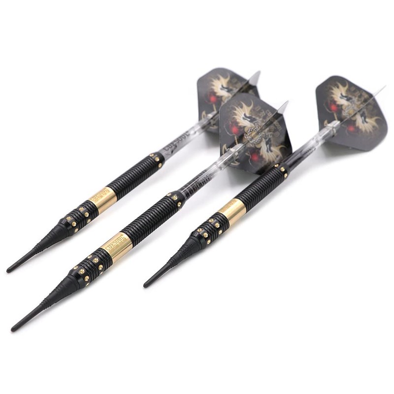 Cuesoul Dragon deluxe soft darts set, with luxury case, 16