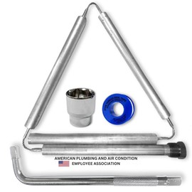 Flexible Water Heater Magnesium Anode Rod 3/4 Inch NPT Thread Hex Plug | Collapsible Anode Rod For Hot Water Heaters Tank | 4 Segmented Rods 44" Long