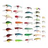 35Pcs Simulation Hard Bait Mixed Minnow Fishing Lure Kit Minnow