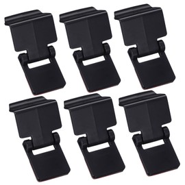 Baluue 6pcs Cylinder Lock Breeding Tank Latch, 2" Terrarium Reptile Pet Tank Latch Terrarium Lid Clips Aquarium Screen Top Snake Clips Fish Turtle Tank