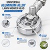 Aluminum Alloy Trimmer Head for Lawn Care – Easy-Load Mowing