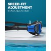 OMID Swim Goggles, P2 Lite Comfortable Anti-Fog Swimming Goggles for
