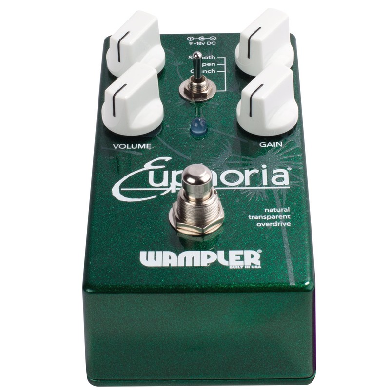 Wampler Euphoria V2 Natural Transparent Overdrive Guitar Effects Pedal