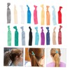 Ipetboom Thick Hair Elastic Hair Ties 100pcs Women Girls Ponytail