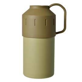 Park Lane Cold Insulated Plastic Bottle Holder, 16.9 fl oz (500 ml), 22.9 fl oz (650 ml), Sports, Climbing, Bicycle, Width 3.3 x Depth 3.3 x Height 7.3 inches (8.5 x 8.5 x 18.5 cm) (Sand Beige)