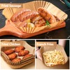 MAXTBEE 9 Inch Air Fryer Paper Liners, 125PCS Non-Stick Air