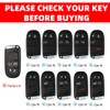 RUIHEDAHB Silicone 392 key fob cover with Key chain Compatible