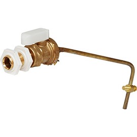 Westco 1/2" HP PART 2 BALL COCK FLOAT VALVE & 4 1/2" PLASTIC FLOAT