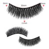 5 Pairs 3D Long False Eyelashes Fake Mink Eyelashes Ultra