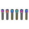 Wanyifa M8 x 25mm Titanium Ti Bolt with Washer for