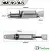 EAI Door Stop Holder Kick Down Up to 40mm Door