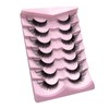 KOKAY False Eyelashes Fluffy Cat Eye Lashes Faux Mink Lashes