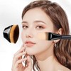 Kit Brochas Hexagonales Media Luna Base Maquillaje Corrector Crema Líquida