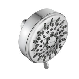 Moen Moen Ignite Chrome Five-function Shower Head With 2.5 GPM High-Pressure Spray, 20090