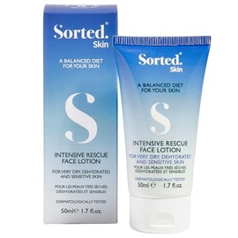 Loción facial de rescate intensivo para pieles secas, con picazón y sensibles, crema facial hipoalergénica no grasa, adecuada para todas las condicion