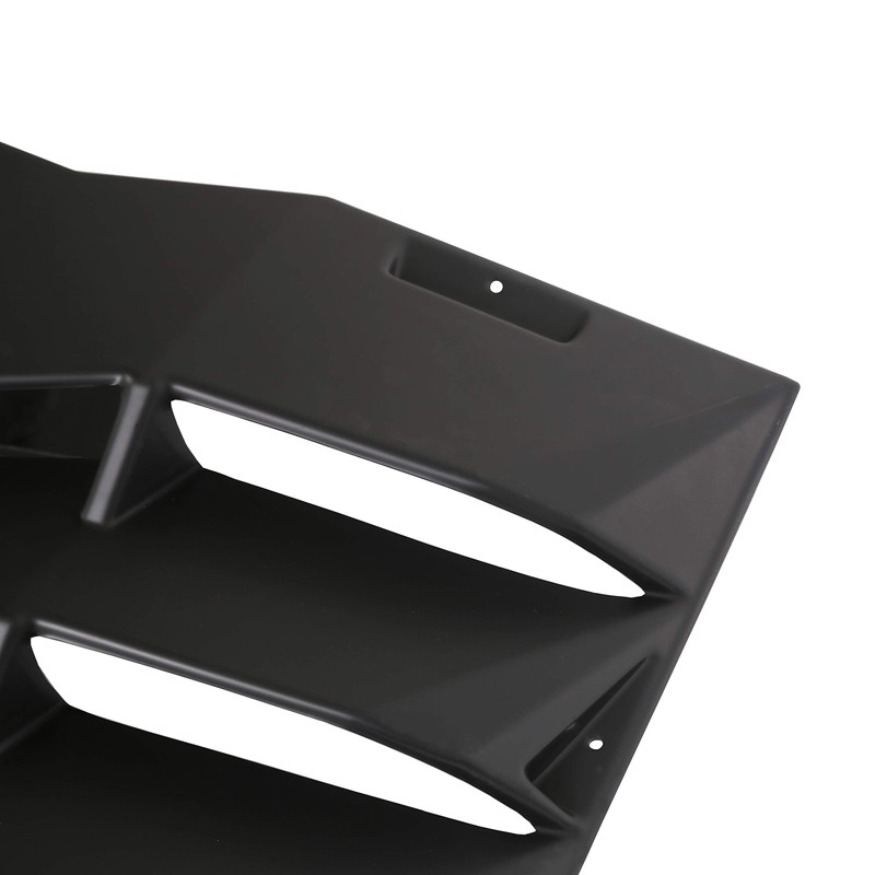 ECOTRIC Rear Windshield Louvers Window Sun Shade Cover ABS Compatible