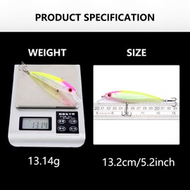 Aozzy 10 Piece Blinker and Spinner Bait Fishing Accessories Fishing Accessories