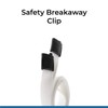 PCL Media ltd White Lanyard for use with Rigid ID