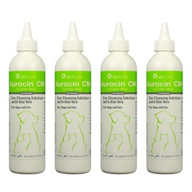 VetOne 4 Pack Aurocin Ear Cleaner