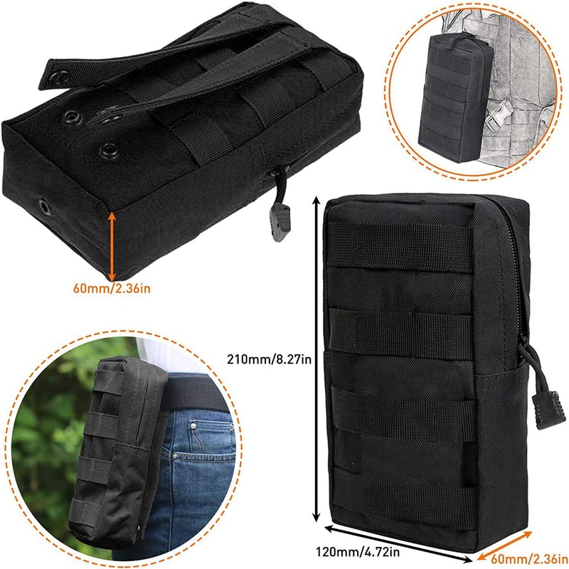 Molle Accessories Kit for Tactical Backpacks-32 Pcs