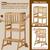 COSYLAND Toddler Standing Tower - Adjustable Height Toddler Kitchen Stool