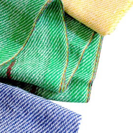 La Mascota Jergas Finas de Cocina, Paquete de 8 Piezas. Jerga de Colores Surtidos, algodón Reciclado, Ideales para Limpieza. Paño Colorido. Trapo de Cocina Reutilizable de Materiales reciclados.