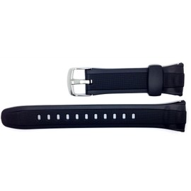 Casio Wave Ceptor 10152407 Genuine Replacement Band, Belt, Urethane Black, Black