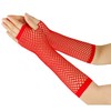 Seeksmile Women's Girls 80's Theme Party Emo Fingerless Arm Fishnet