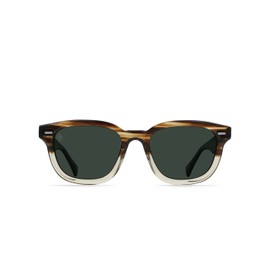 RAEN Ð Myles Ð Unisex Classic Square Sunglasses UV Protection - Marin/Green Polarized Lens (Size 50 MM)