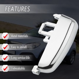 ZEALfix Alloy Handbrake Button Switch With Spring for Opel Mokka 2012-2018