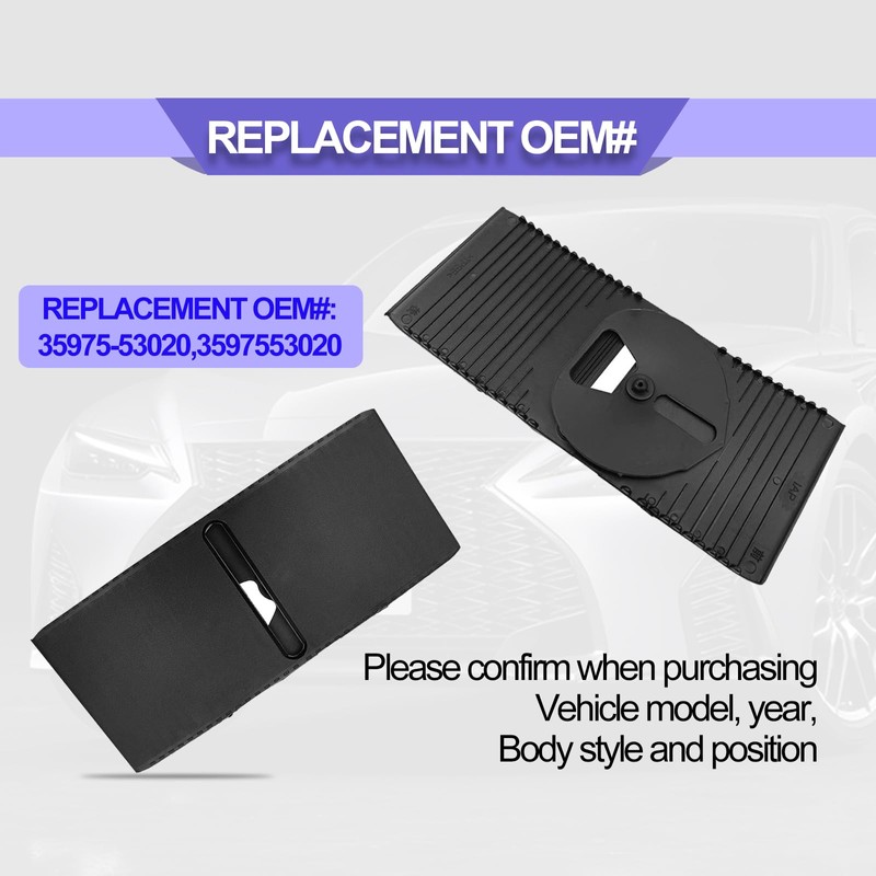 Center Console Slider Cover Gear Shift Position Slide Cover Compatible